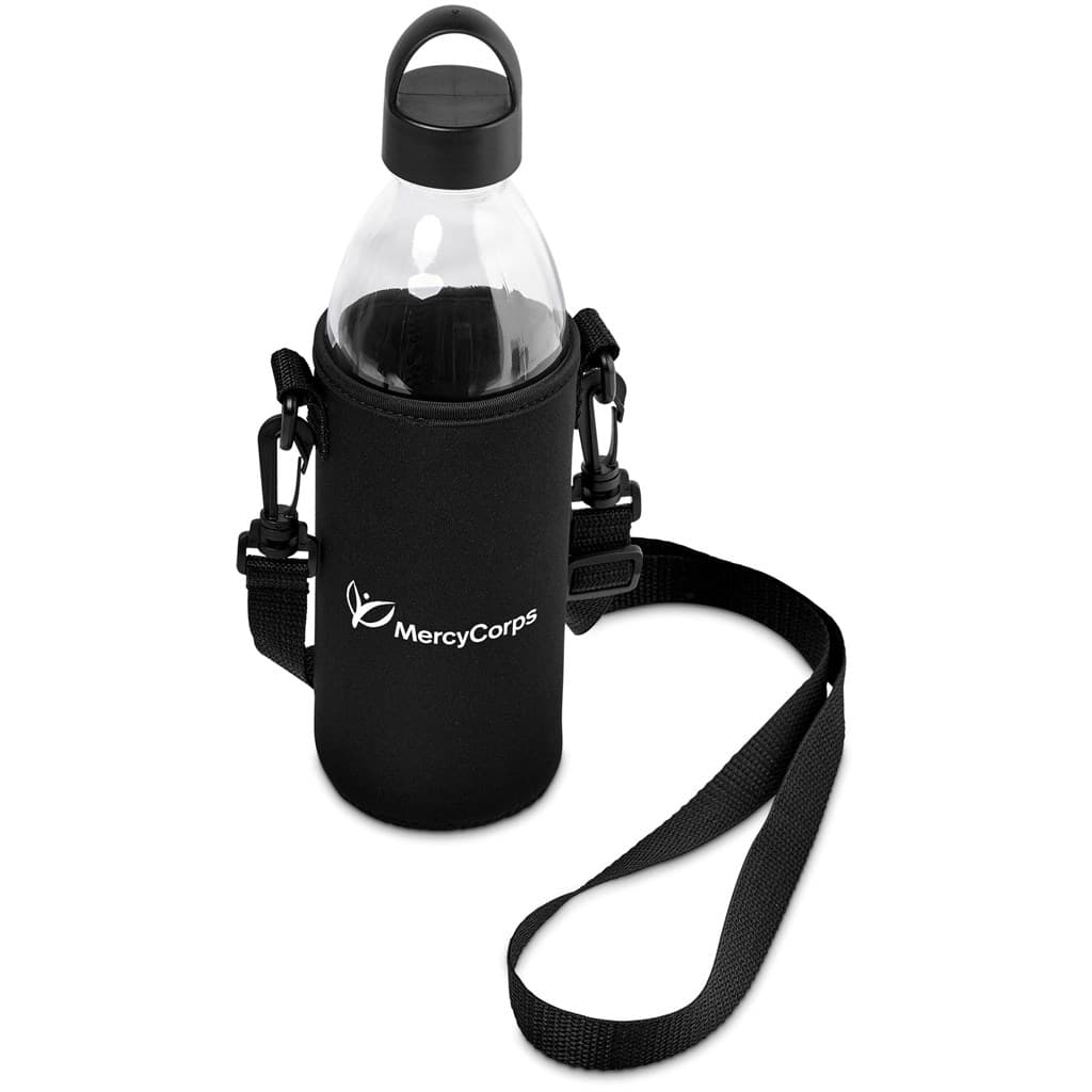 Kooshty Hands-Free Glass Water Bottle – 850ml thumbnail 5