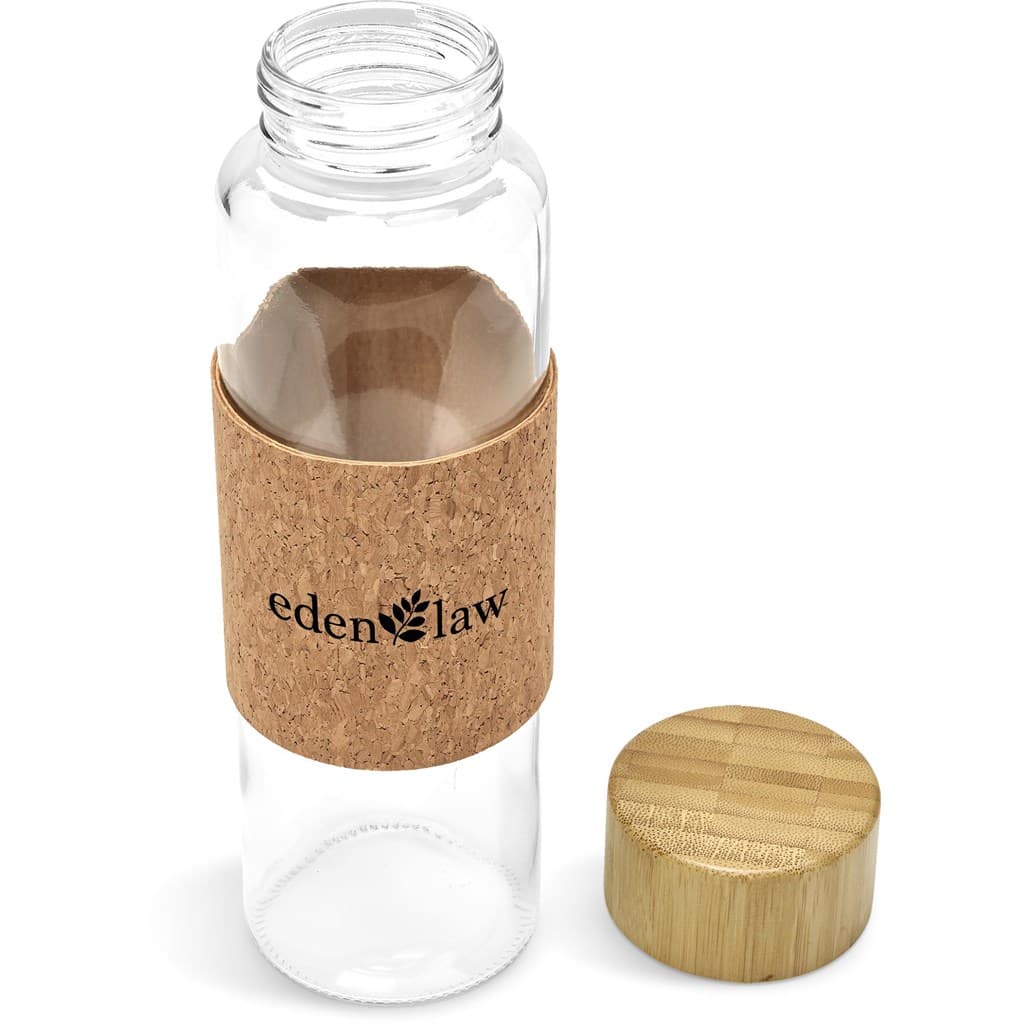 Kooshty Clear Bamboost Glass Water Bottle – 700ml thumbnail 8