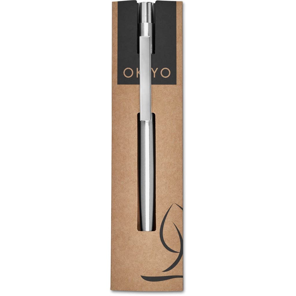 Okiyo Mio Recycled Stainless Steel Ball Pen thumbnail 10