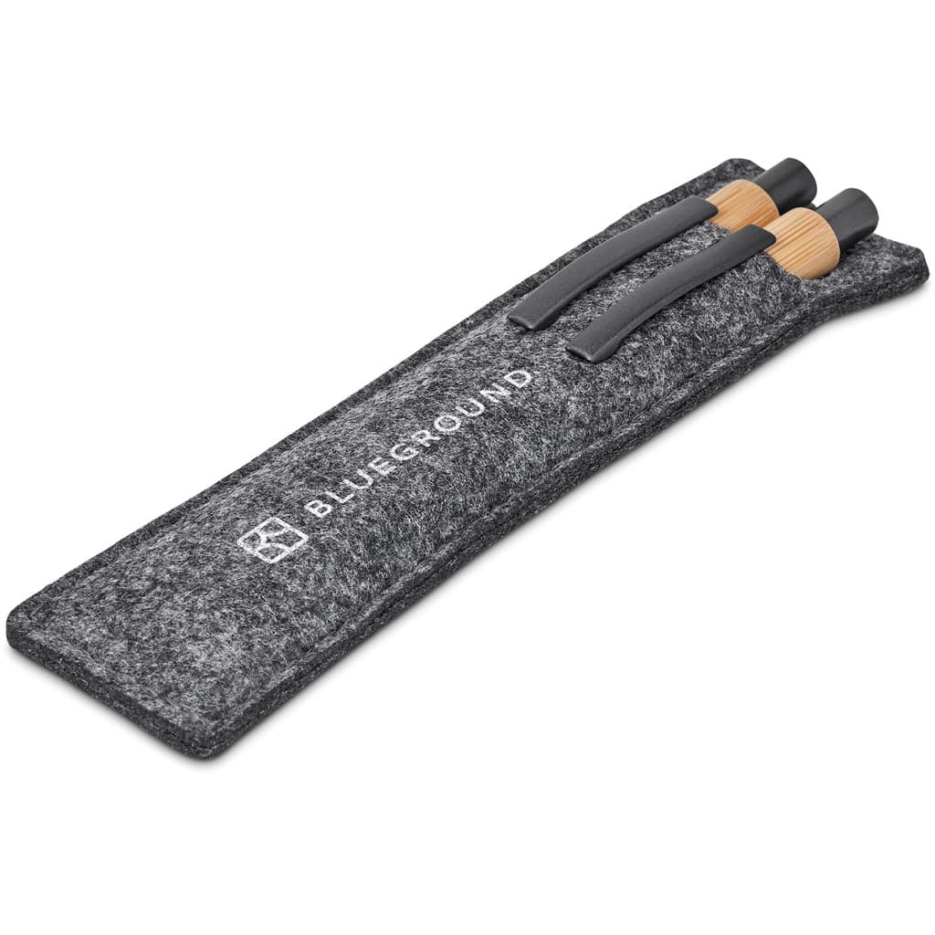 Okiyo Jona Bamboo Ball Pen & Pencil Set thumbnail 4