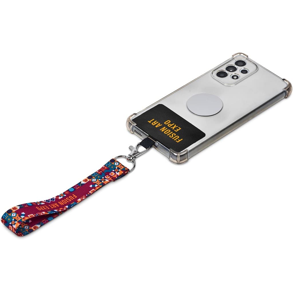 Altitude Rambler Single-Sided Sublimated Satin Wrist Phone Strap thumbnail 9