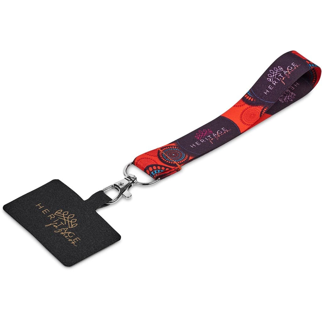 Altitude Rambler Single-Sided Sublimated Satin Wrist Phone Strap thumbnail 21