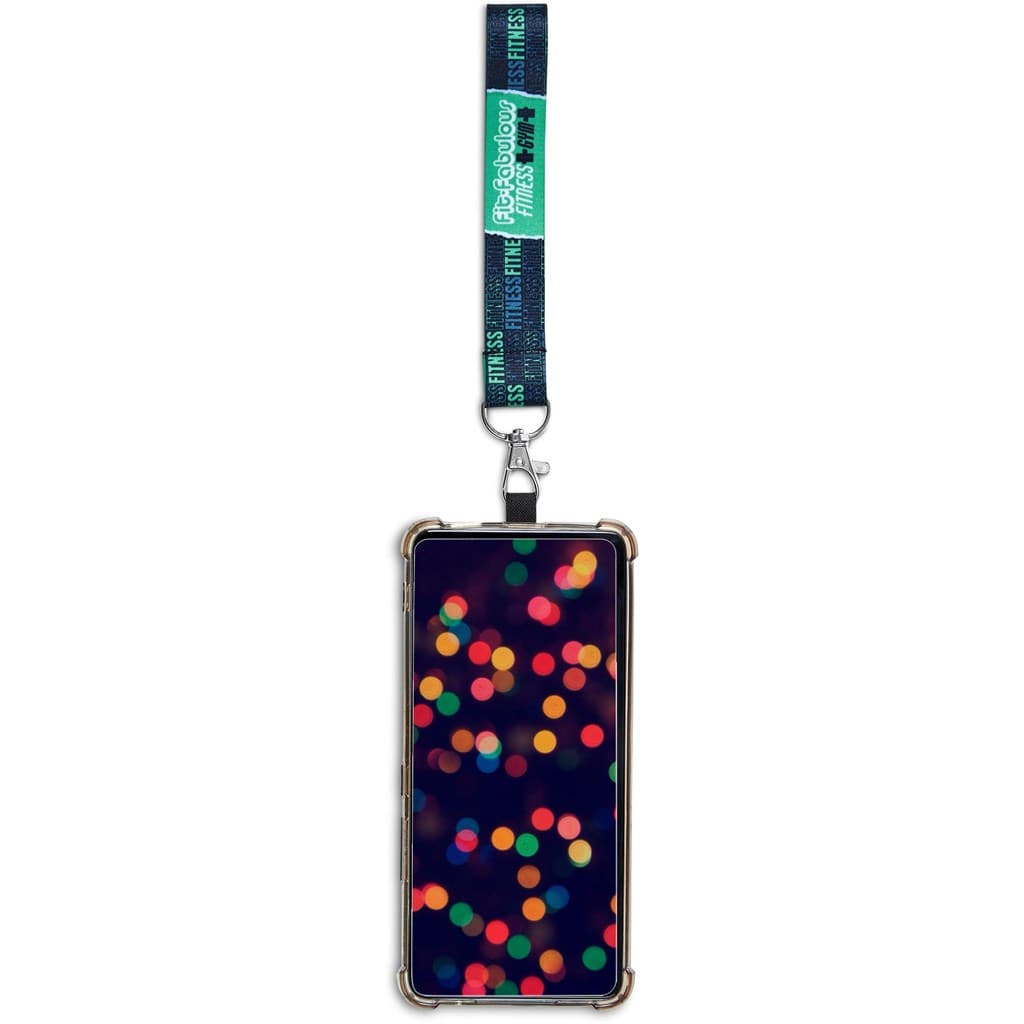 Altitude Rambler Single-Sided Sublimated Satin Wrist Phone Strap thumbnail 25