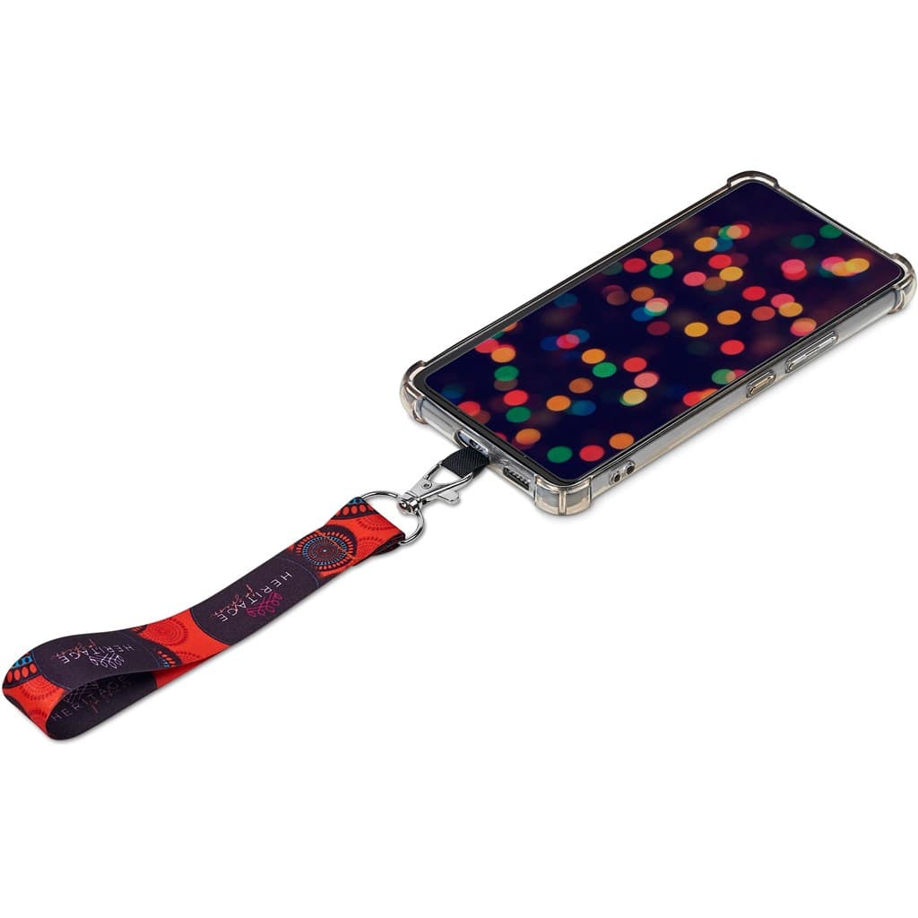Altitude Rambler Single-Sided Sublimated Satin Wrist Phone Strap thumbnail 30