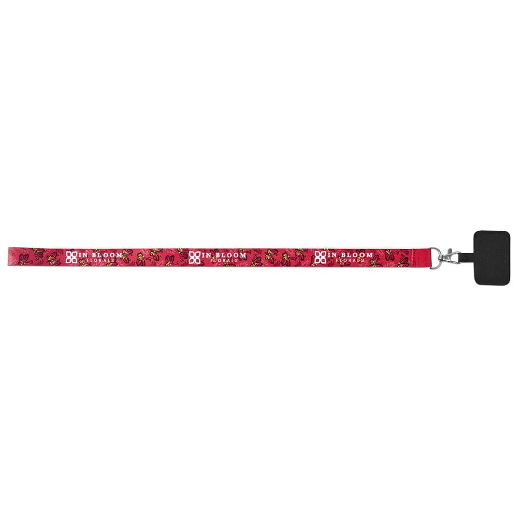 Altitude Firenze Double-Sided Sublimated Satin Phone Lanyard