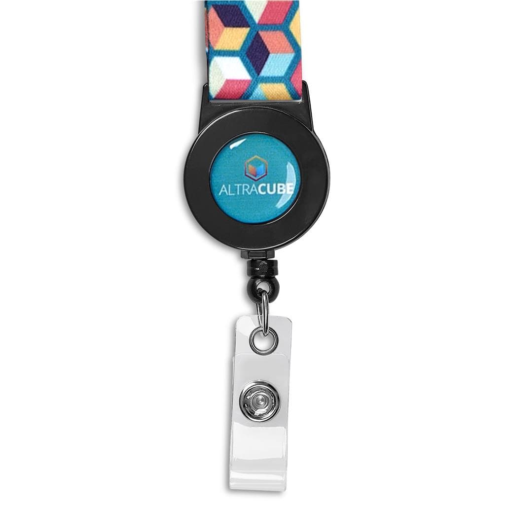 Altitude Badge Reel Single-Sided Sublimated Satin Lanyard thumbnail 9