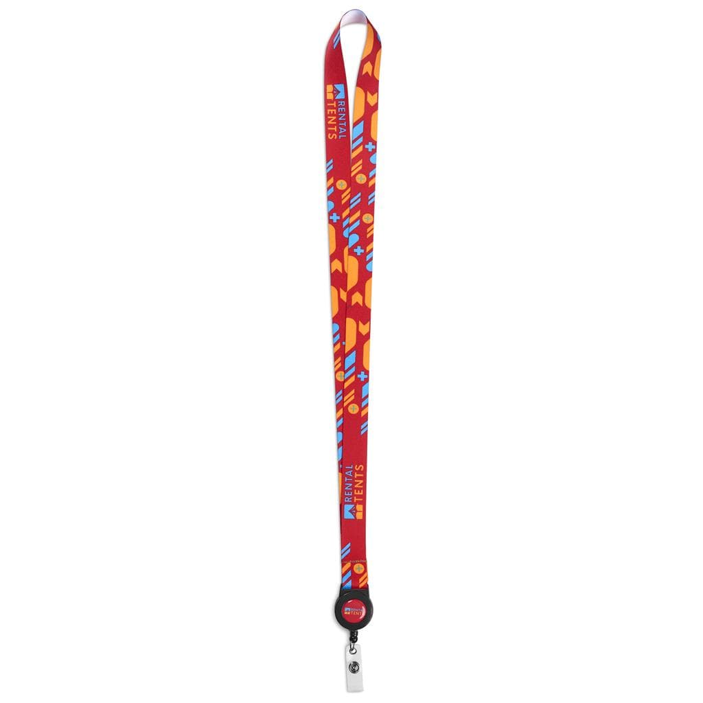 Altitude Badge Reel Single-Sided Sublimated Satin Lanyard thumbnail 10
