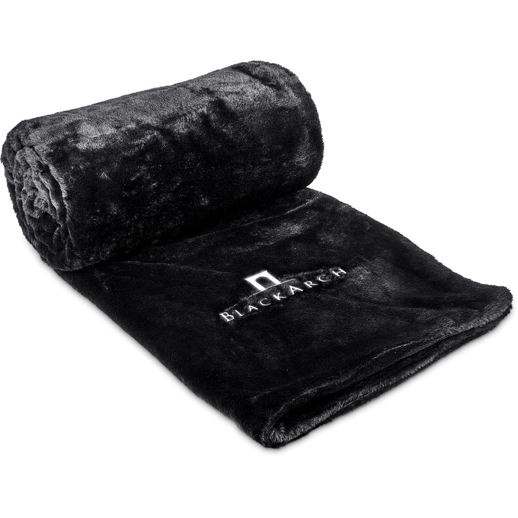Alex Varga Palazzo Faux Fur Fleece Blanket thumbnail 4