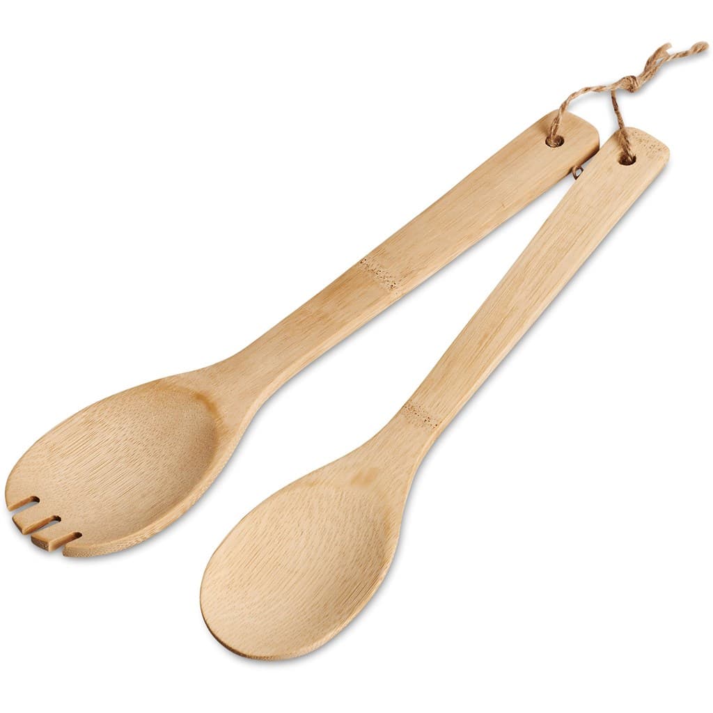 Okiyo Shinsen Bamboo Salad Servers thumbnail 8