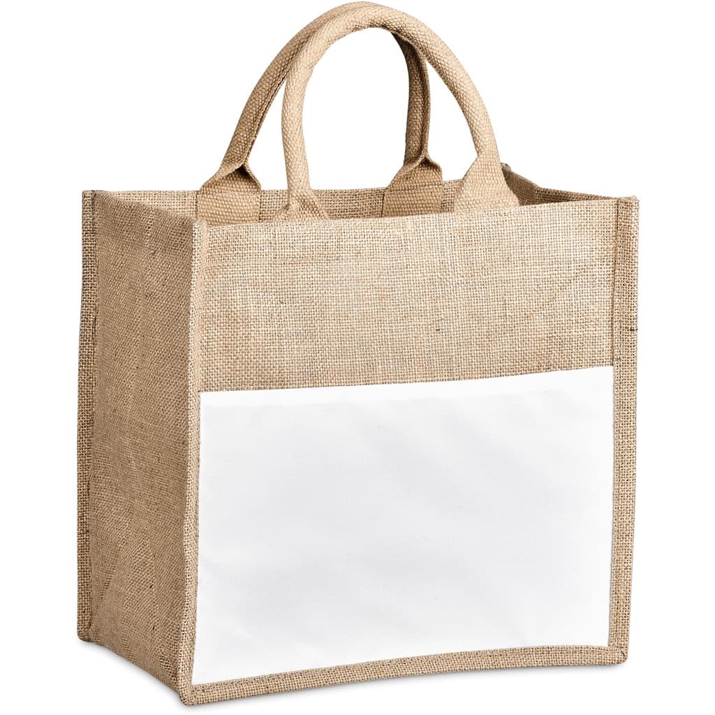 Okiyo Nuri Sublimated Pocket Jute Tote thumbnail 7