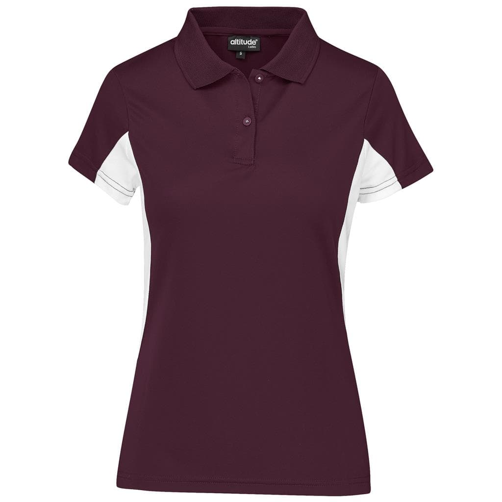 Ladies Championship Golf Shirt – Maroon