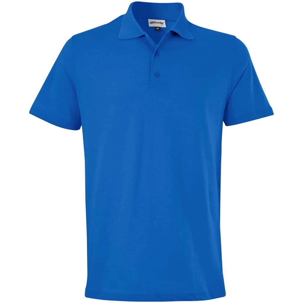 Mens Michigan Golf Shirt – Royal Blue