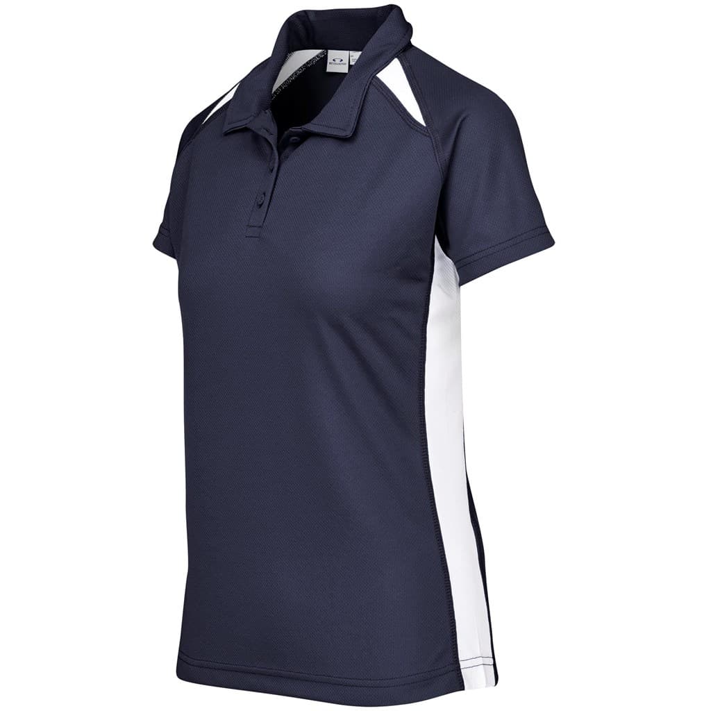 Ladies Splice Golf Shirt – Light Blue thumbnail 5