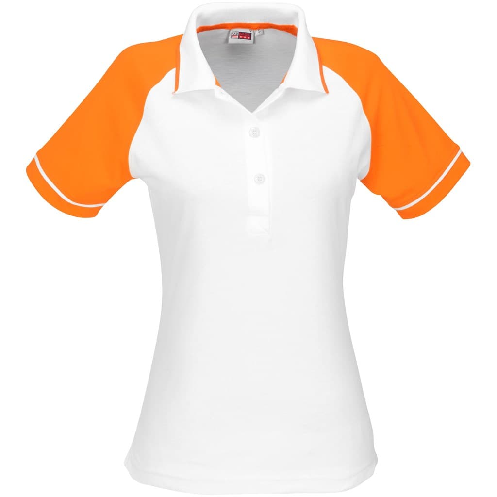 Ladies Sydney Golf Shirt – Orange