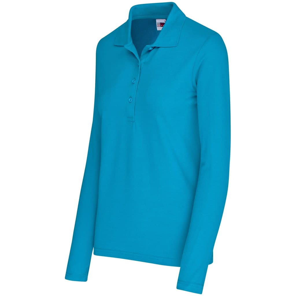 Ladies Long Sleeve Elemental Golf Shirt thumbnail 5