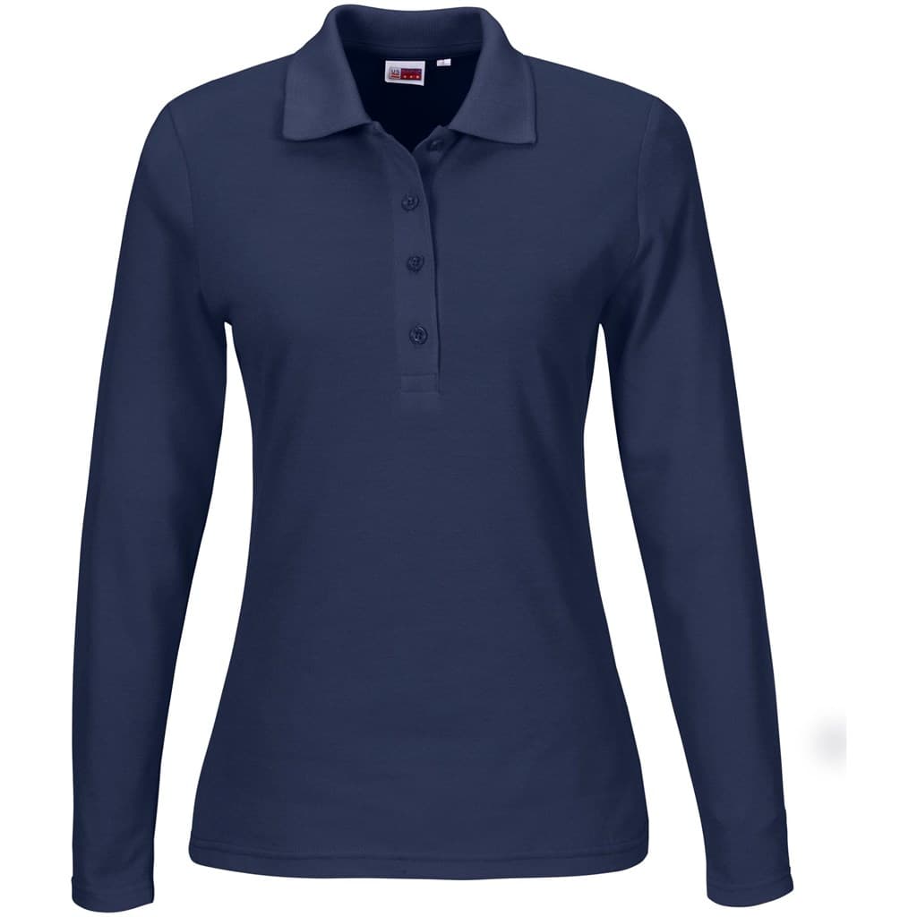 Ladies Long Sleeve Elemental Golf Shirt thumbnail 16