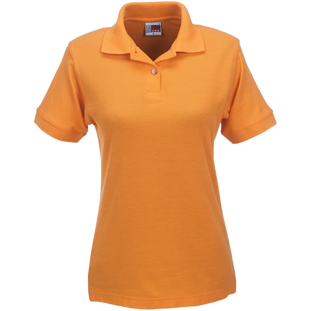 Ladies Boston Golf Shirt – Orange
