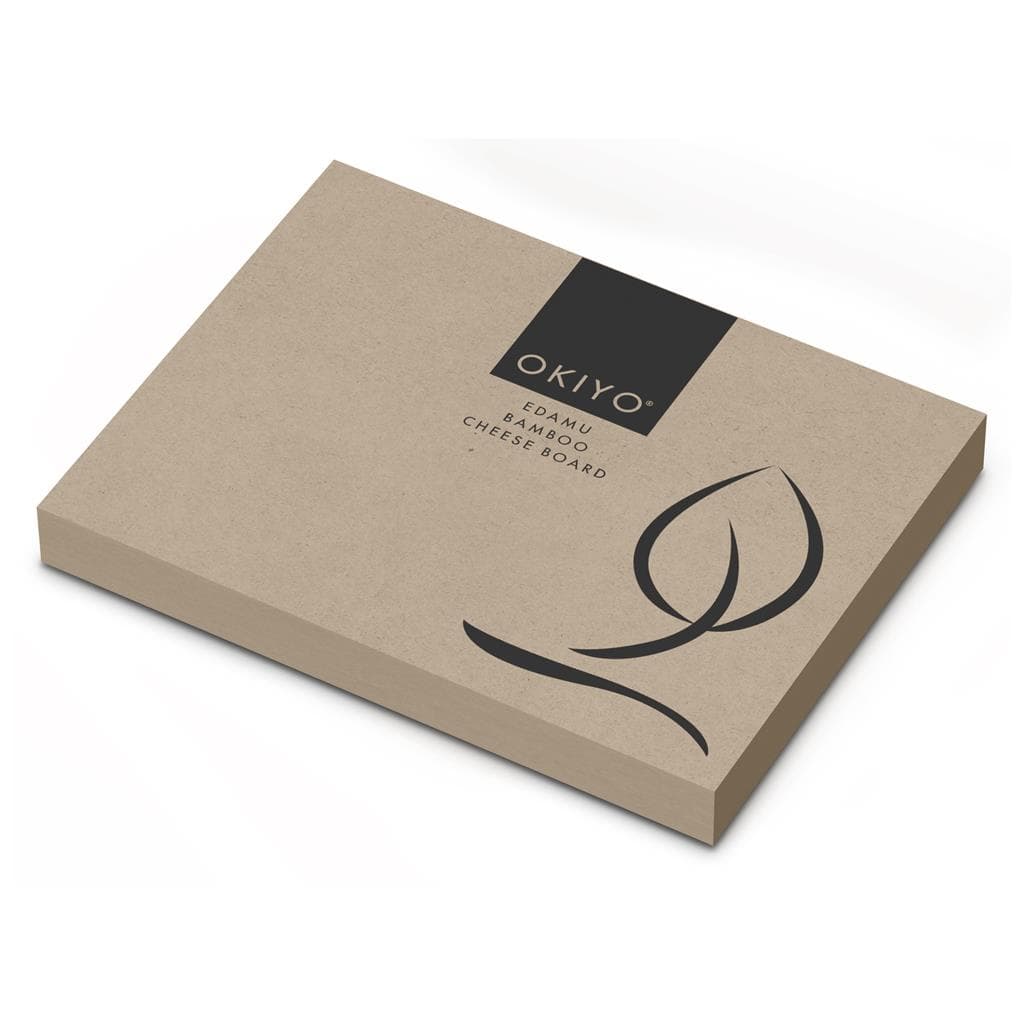 Okiyo Edamu Bamboo Cheese Board Set thumbnail 2
