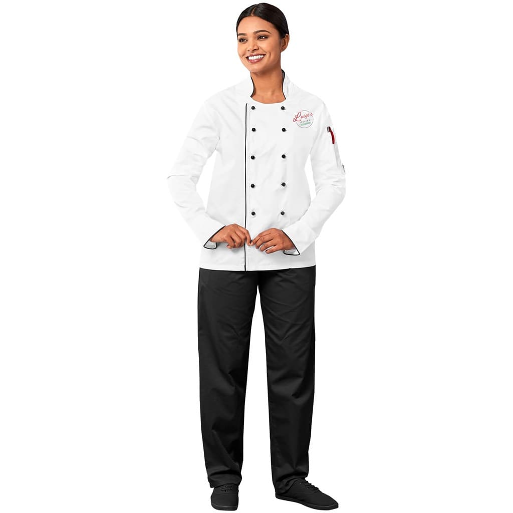Unisex Long Sleeve Dijon Chef Jacket thumbnail 2