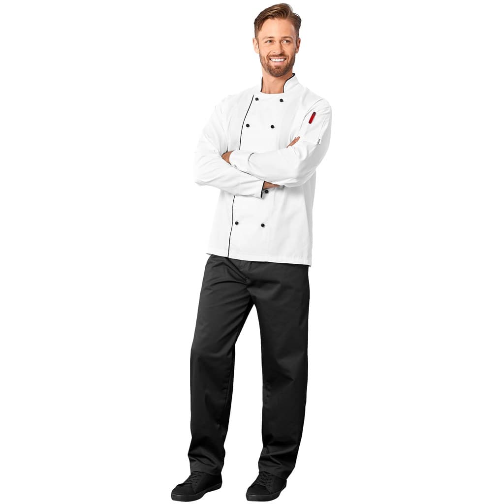 Unisex Long Sleeve Dijon Chef Jacket thumbnail 4