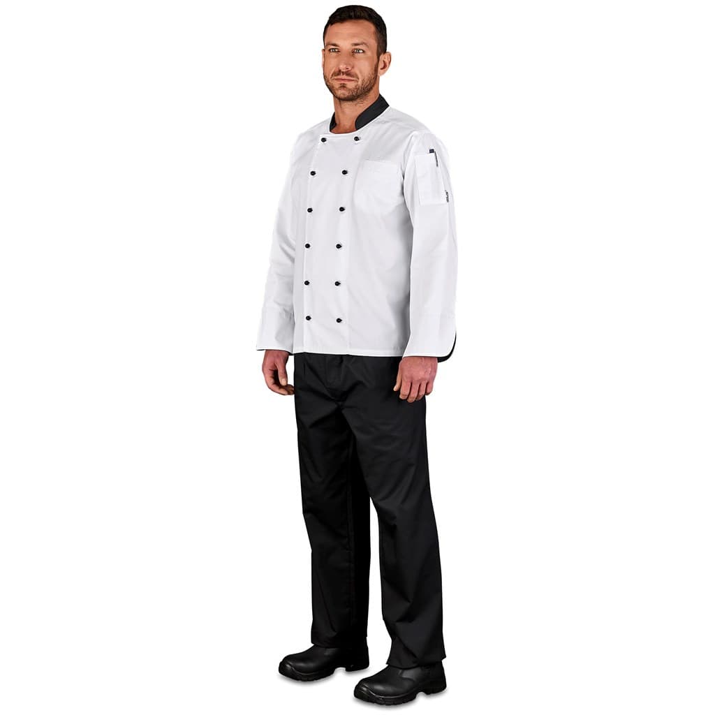 Unisex Long Sleeve Toulon Chef Jacket thumbnail 10