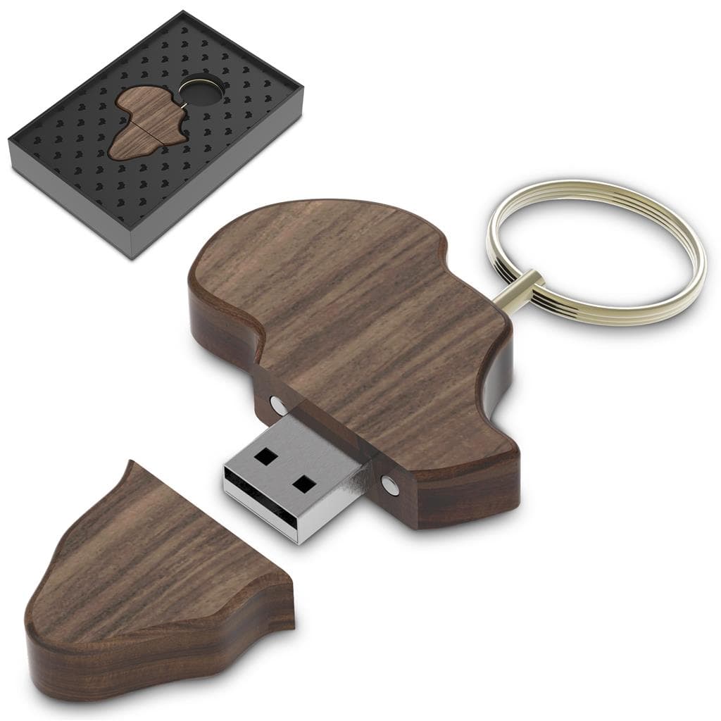 Andy Cartwright Afrique Flash Drive Keyholder – 16GB thumbnail 6