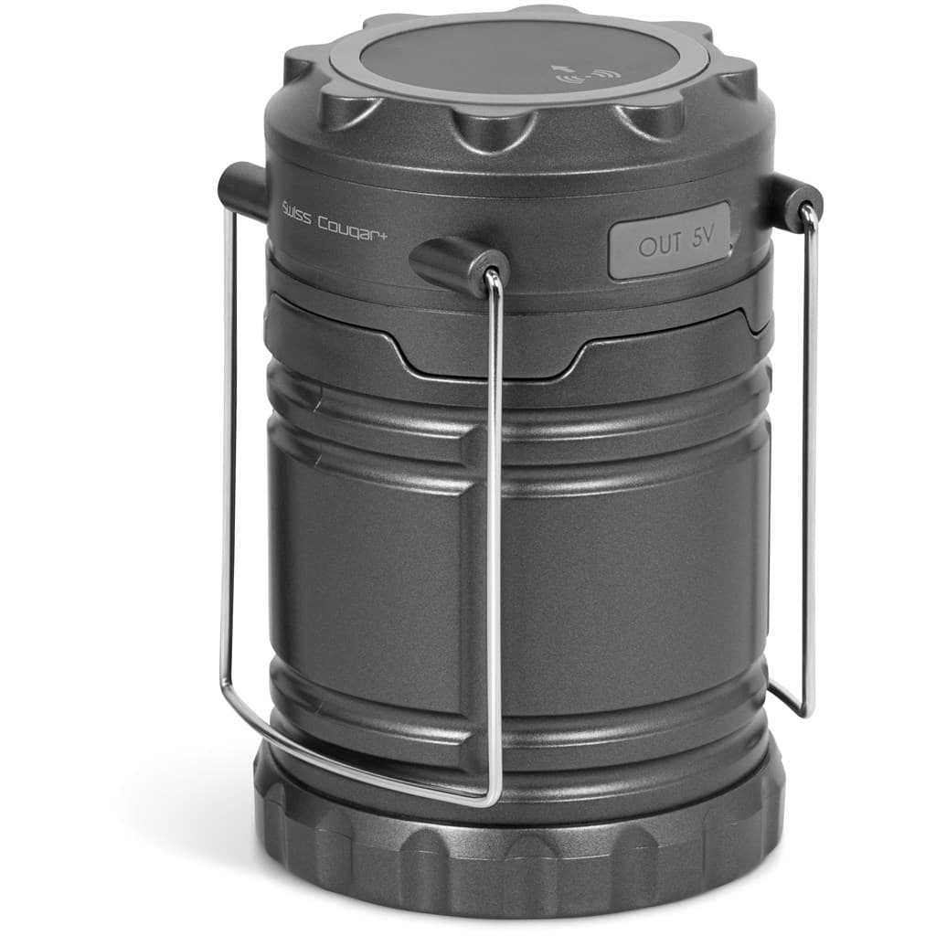 Swiss Cougar Cape Town Lantern & Wireless Charging Power Bank – 4,000mAh thumbnail 2