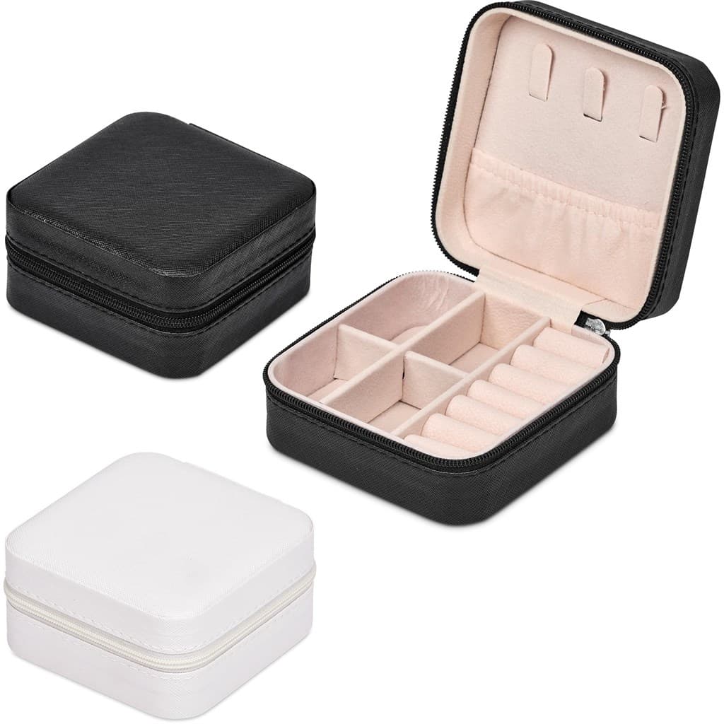 Eva & Elm Crystal Travel Jewellery Box thumbnail 2