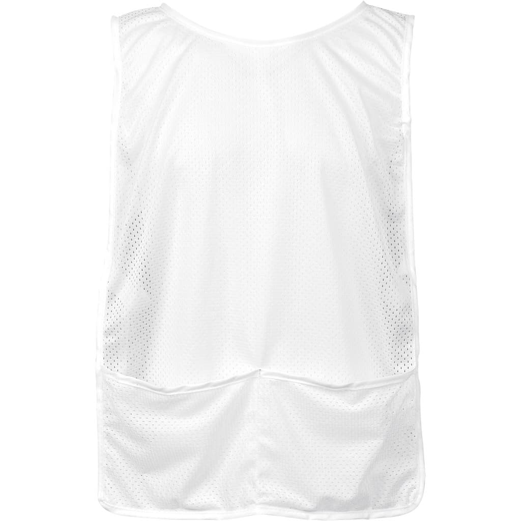 Hoppla Jackal Caddy Bib with PVC Name Sleeve-White thumbnail 5