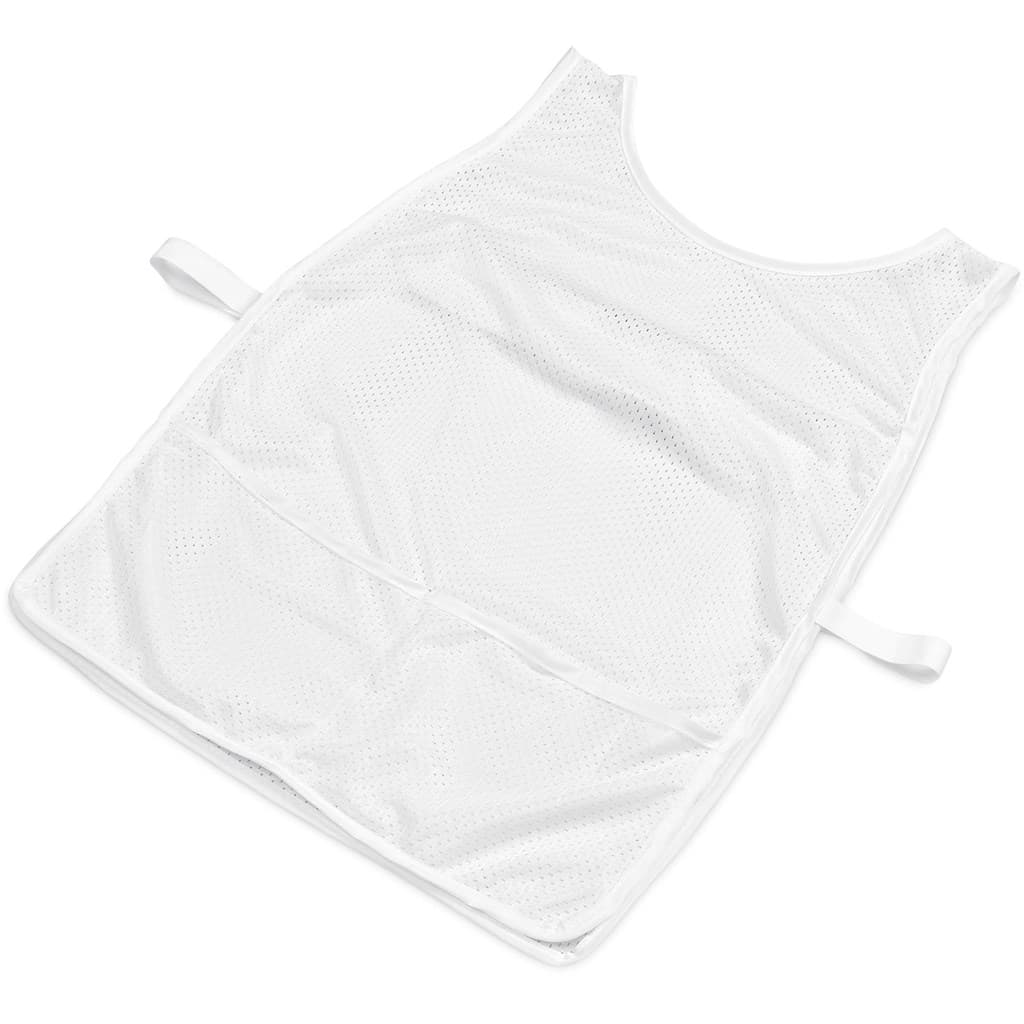 Hoppla Jackal Caddy Bib with PVC Name Sleeve-White thumbnail 7