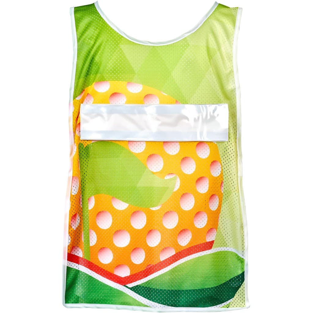 Hoppla Jackal Caddy Bib with PVC Name Sleeve-White thumbnail 6