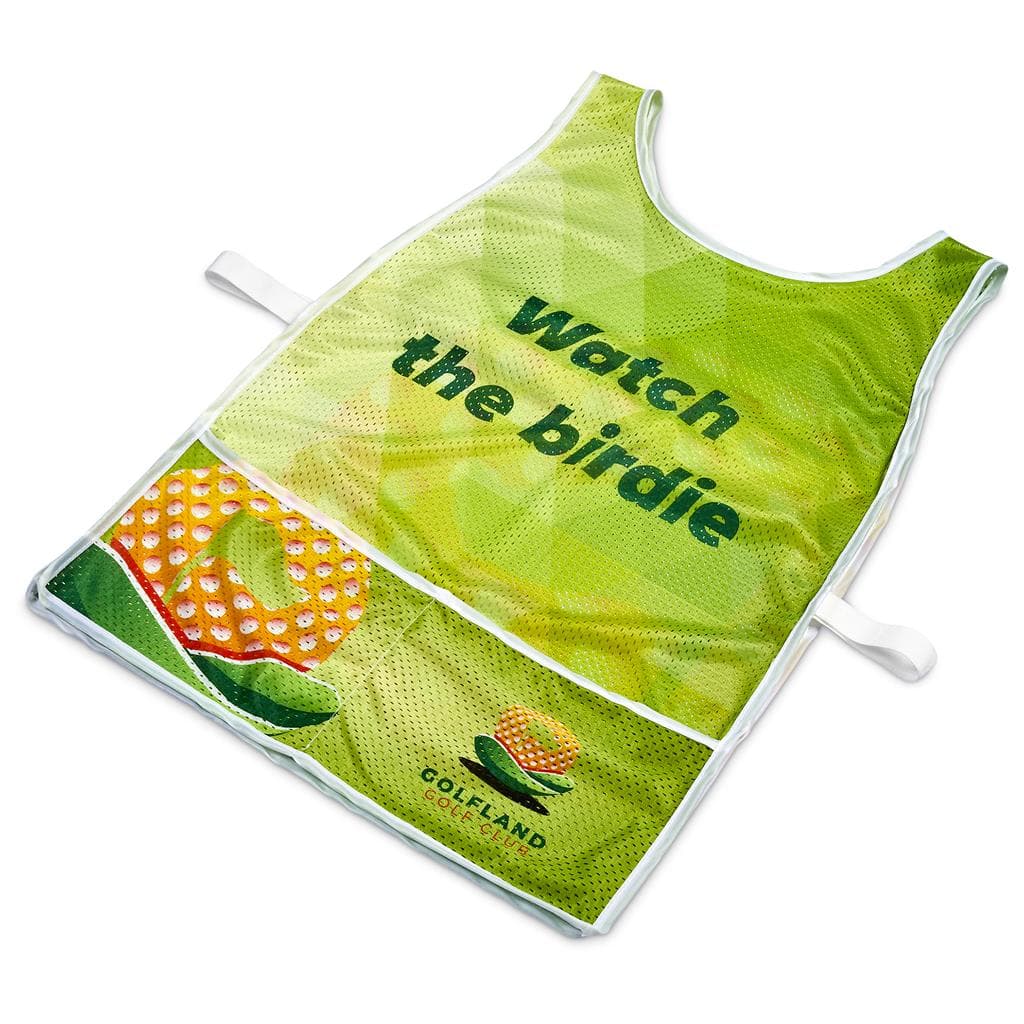 Hoppla Jackal Caddy Bib with PVC Name Sleeve-White thumbnail 15