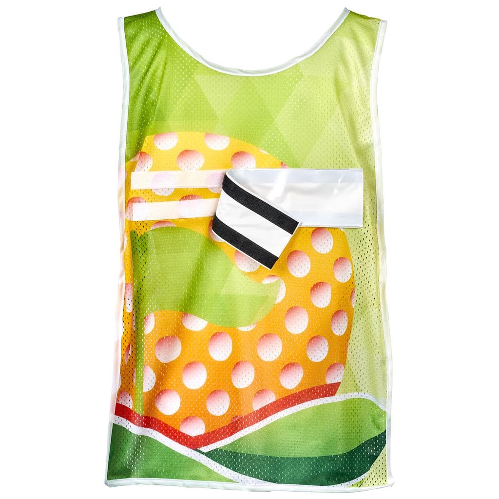 Hoppla Jackal Caddy Bib with PVC Name Sleeve-White thumbnail 16