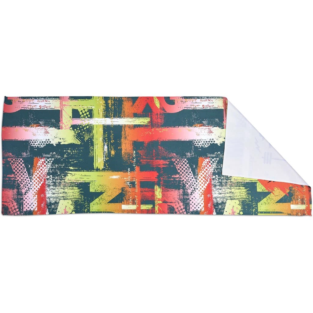 Altitude Snap Sublimation Cooling Sports Towel thumbnail 2
