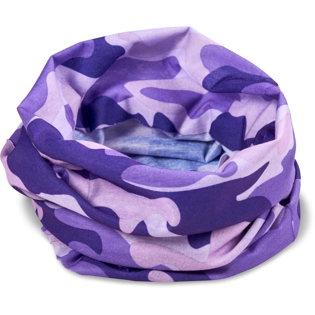 Kids Camo Flexi Tubular Bandana thumbnail 11