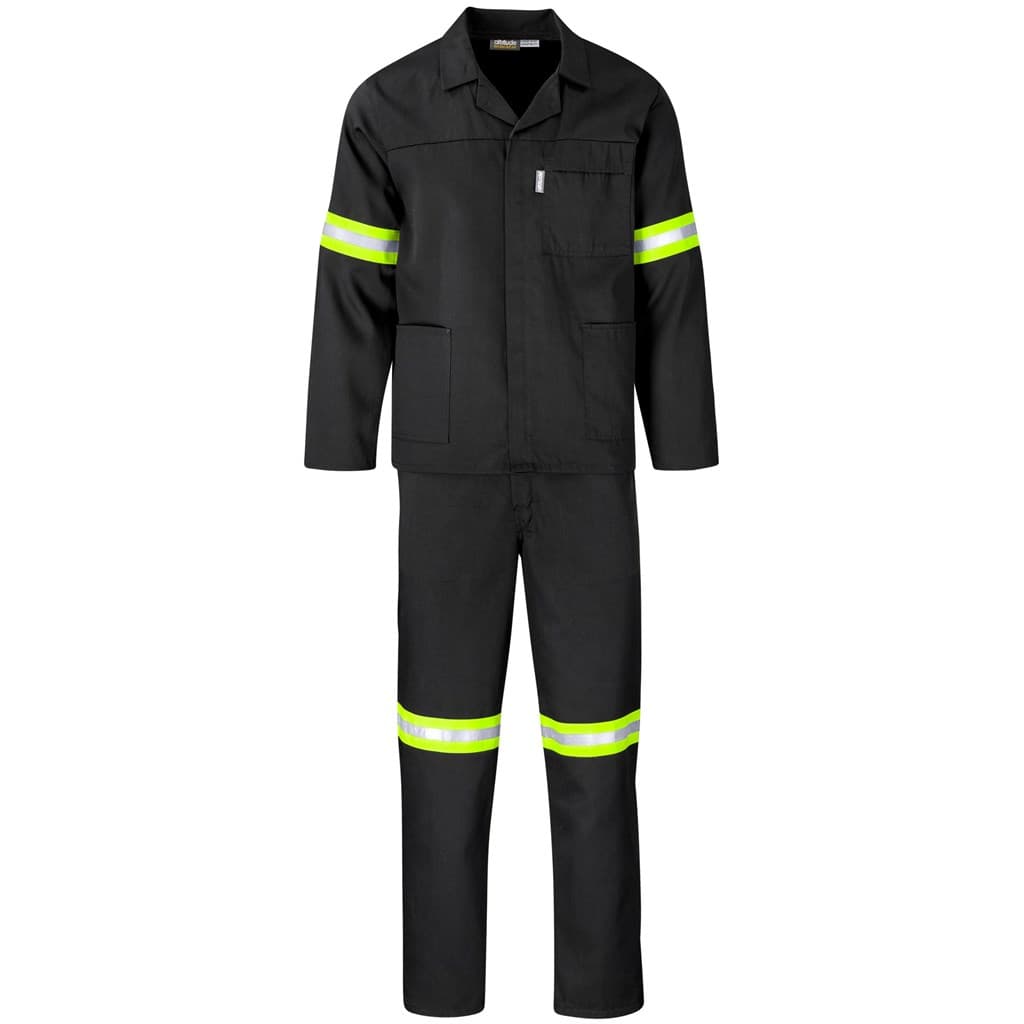 Trade Polycotton Conti Suit – Reflective Arms & Legs – Yellow Tape thumbnail 14