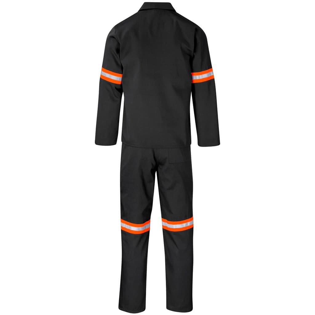 Trade Polycotton Conti Suit – Reflective Arms & Legs – Orange Tape thumbnail 11