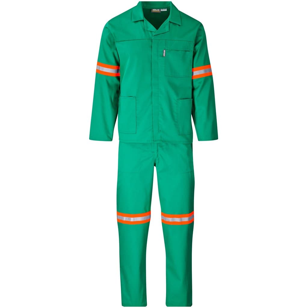Trade Polycotton Conti Suit – Reflective Arms & Legs – Orange Tape thumbnail 12