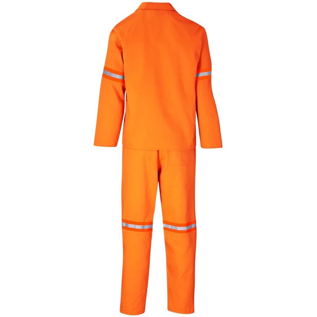 Trade Polycotton Conti Suit – Reflective Arms & Legs – Orange Tape thumbnail 26