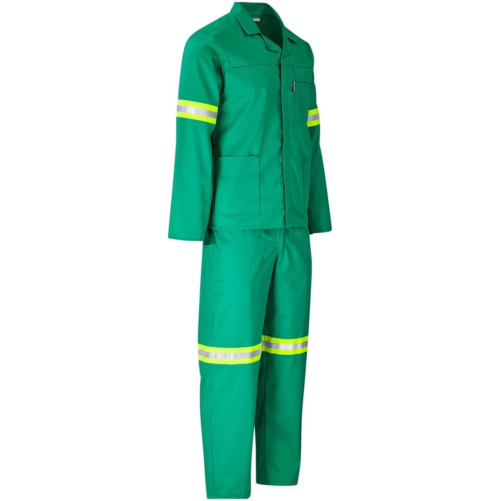 Trade Polycotton Conti Suit – Reflective Arms, Legs & Back – Yellow Tape thumbnail 12