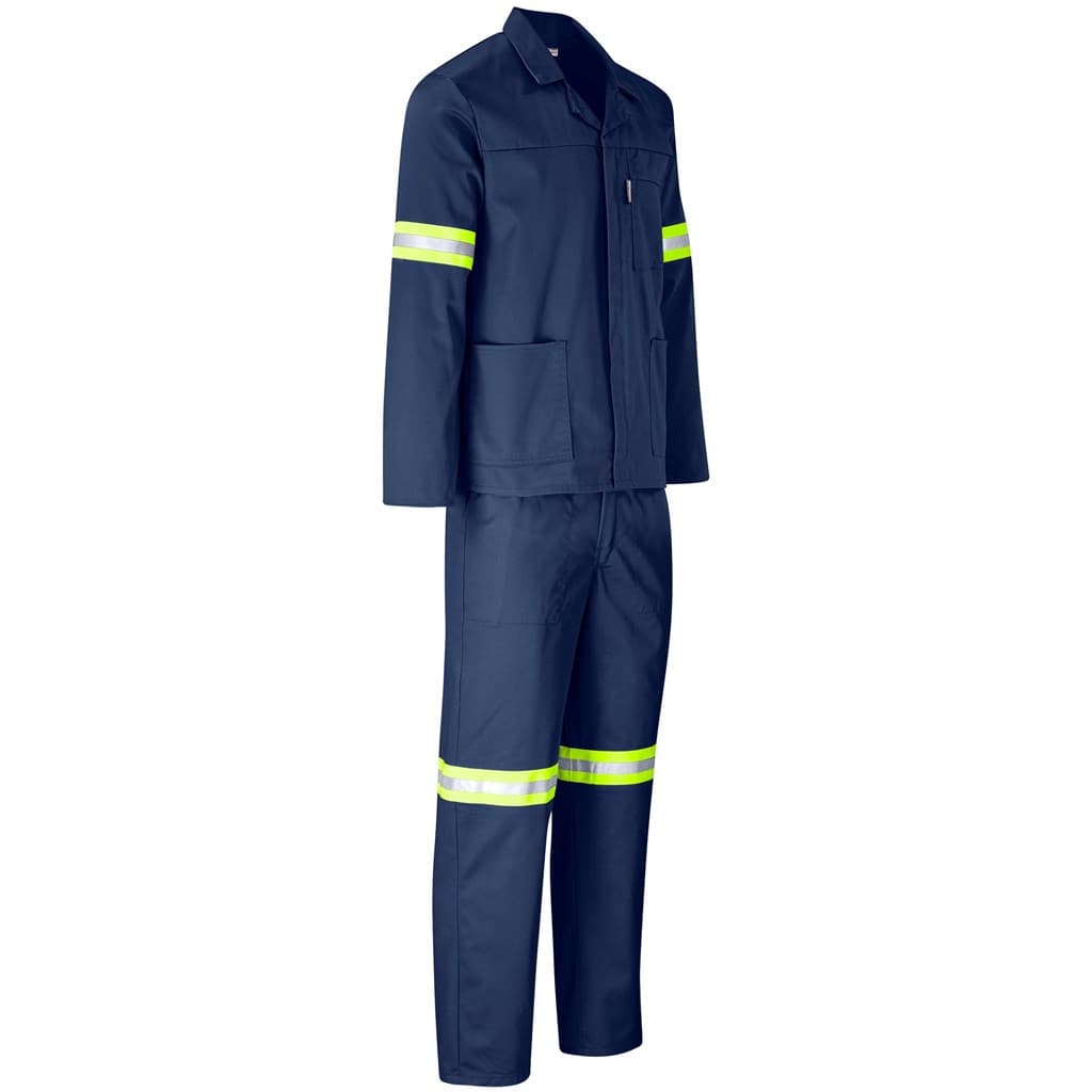 Trade Polycotton Conti Suit – Reflective Arms, Legs & Back – Yellow Tape thumbnail 20