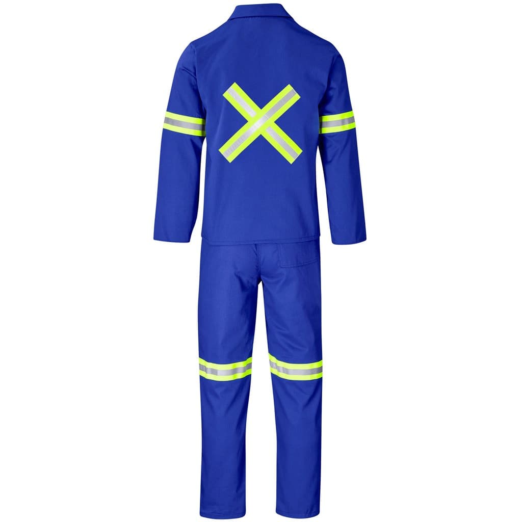 Trade Polycotton Conti Suit – Reflective Arms, Legs & Back – Yellow Tape thumbnail 30
