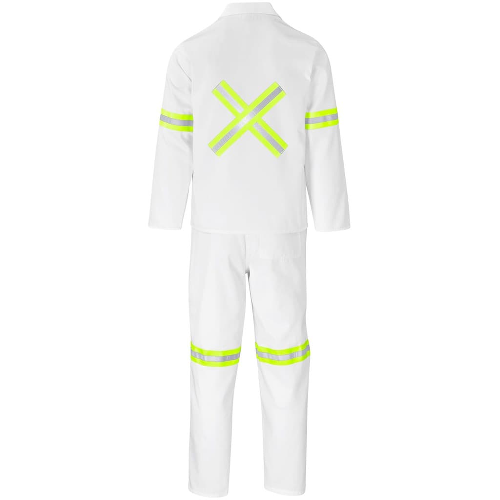 Trade Polycotton Conti Suit – Reflective Arms, Legs & Back – Yellow Tape thumbnail 32