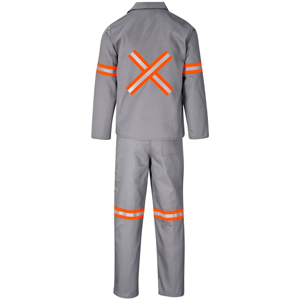 Trade Polycotton Conti – Suit Reflective Arms, Legs & Back – Orange Tape thumbnail 13