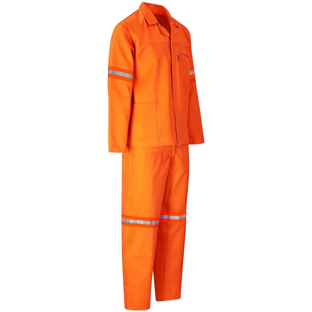 Trade Polycotton Conti – Suit Reflective Arms, Legs & Back – Orange Tape thumbnail 23
