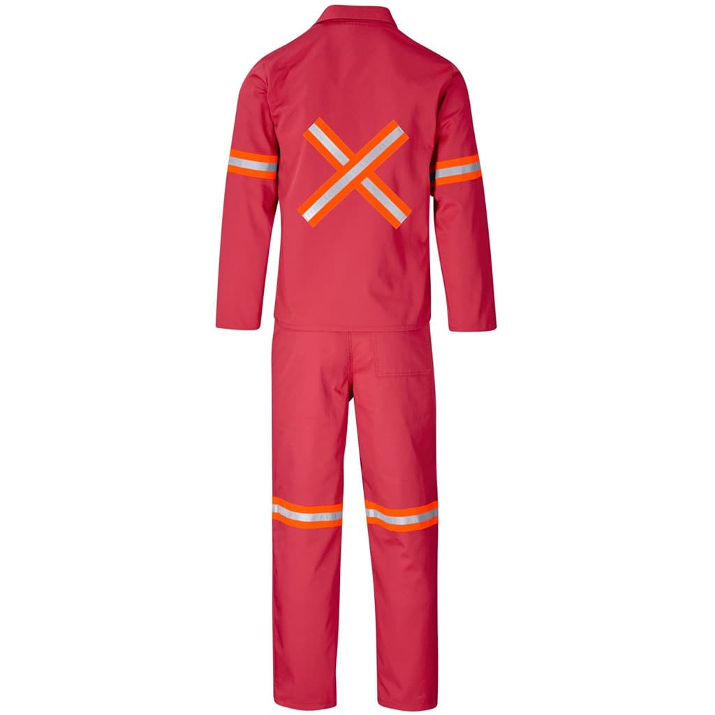 Trade Polycotton Conti – Suit Reflective Arms, Legs & Back – Orange Tape thumbnail 26