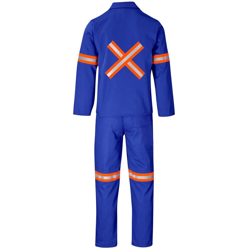 Trade Polycotton Conti – Suit Reflective Arms, Legs & Back – Orange Tape thumbnail 28