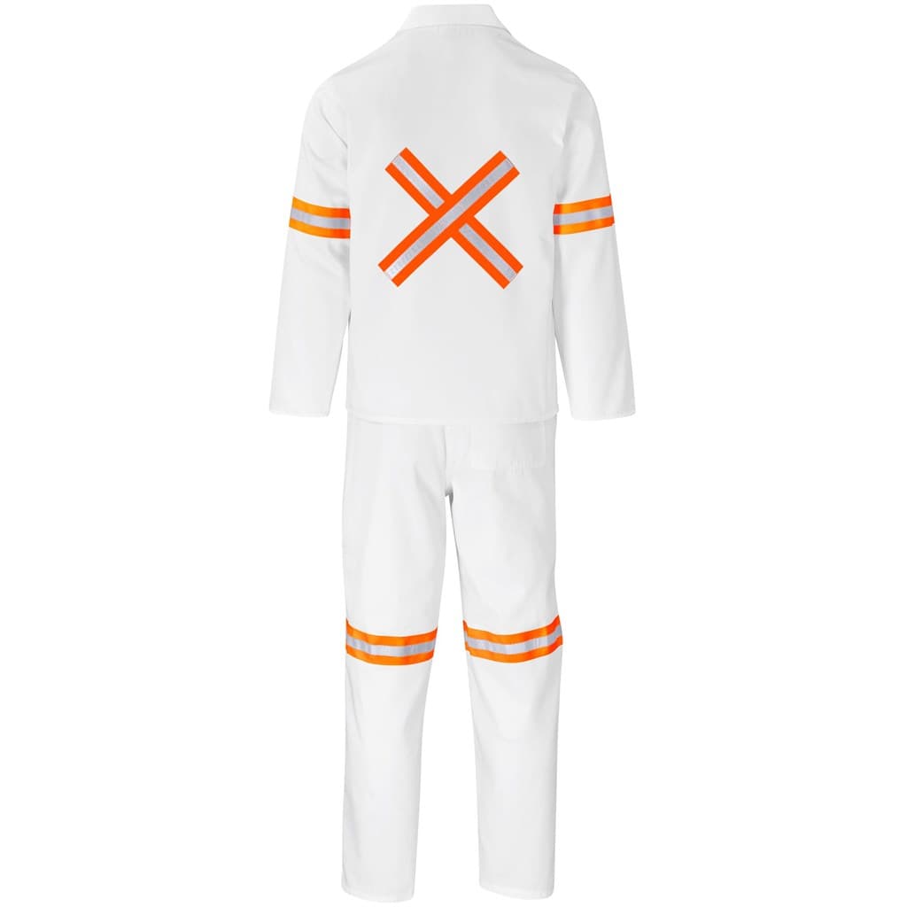 Trade Polycotton Conti – Suit Reflective Arms, Legs & Back – Orange Tape thumbnail 31