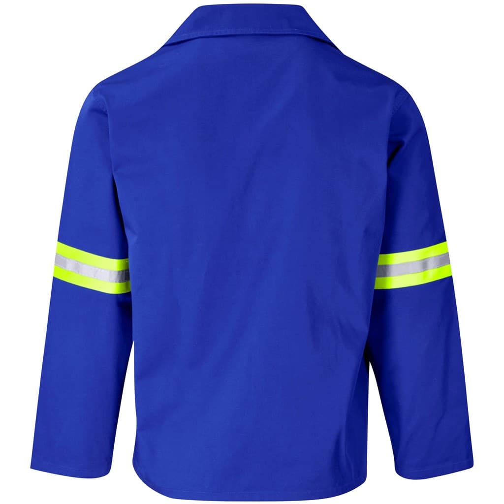 Site Premium Polycotton Jacket – Reflective Arms – Yellow Tape thumbnail 14