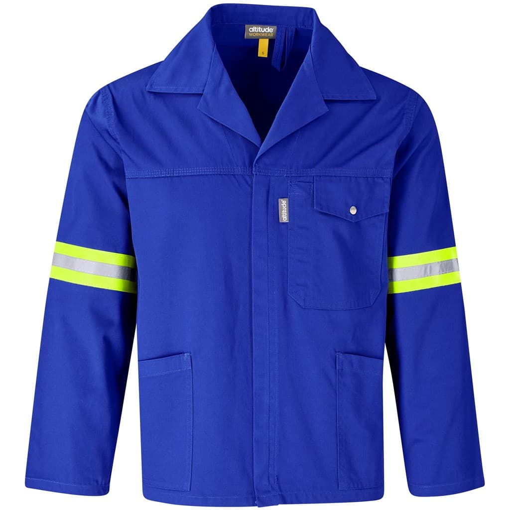 Site Premium Polycotton Jacket – Reflective Arms & Back – Yellow Tape thumbnail 6